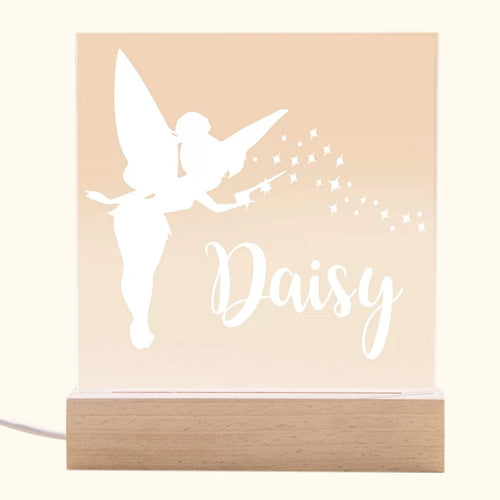Name Fairy Night Light for Children