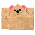 Personalized Cute Moose Animal Hooded Embroidered Soft Throw Blanket with with Name Daily Use Birthday Baby Shower Gift for New Moms Babies - CALLIE