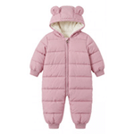 Personalized Cute Bear Name Design Baby Jumpsuit with Name Winter Use Baby Shower Birthday Gift for Newborn 0-24 Month Baby - CALLIE