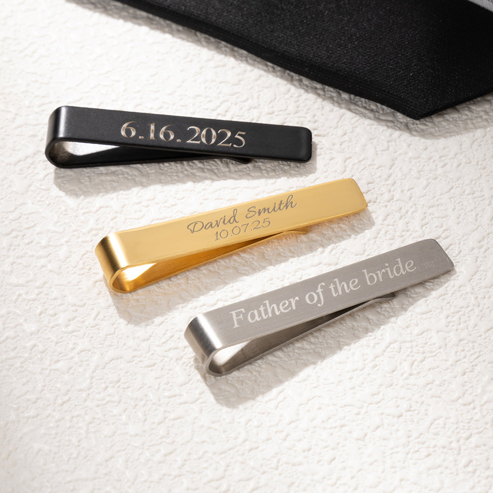 Custom Engraved Tie Clip