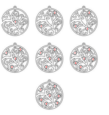 Circle Family Tree Necklace with Children Birthstones and Names