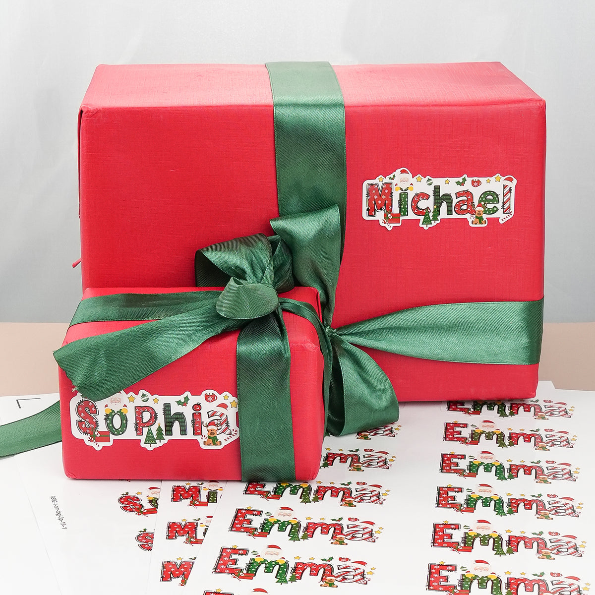 A Little Love Note from You Make Your Gifts Extra Special This Christmas - Personalized Waterproof Stickers