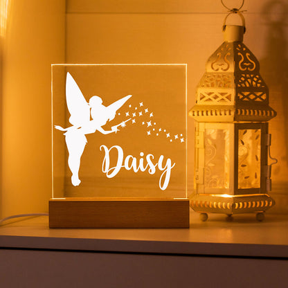 Name Fairy Night Light for Children