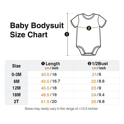 Personalized 100% Cotton Embroidered Protected By Pet Baby Bodysuit with Text and Paw Print Baby Shower Birthday Gift for Newborn Baby