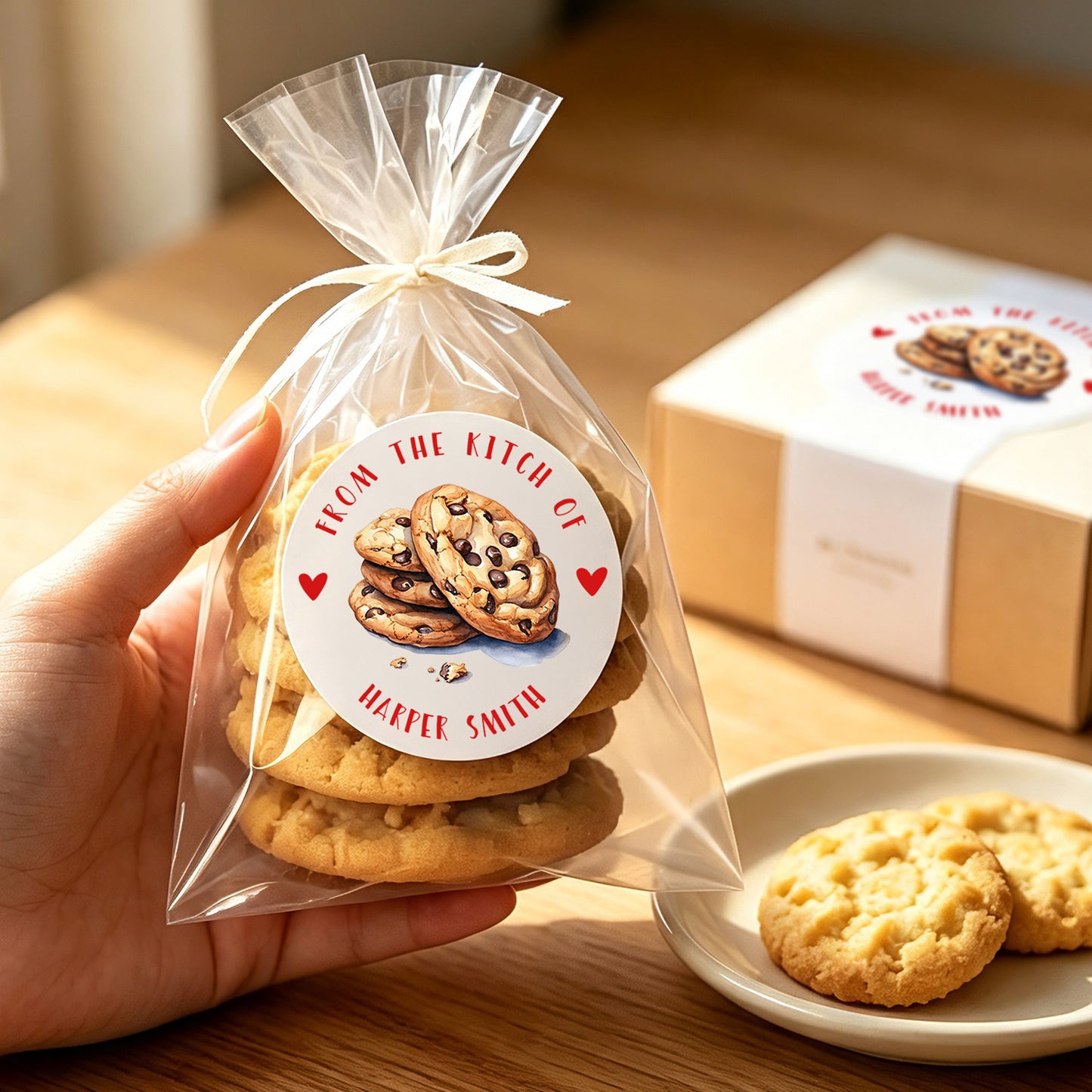 Personalized Creative Baking Element Waterproof Stickers with Text Baking Birthday Gift for Baker Baking Enthusiast