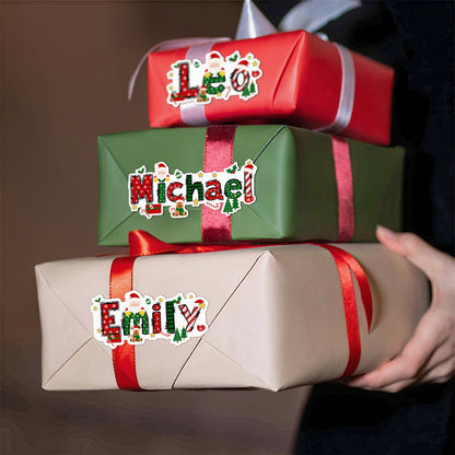 A Little Love Note from You Make Your Gifts Extra Special This Christmas - Personalized Waterproof Stickers