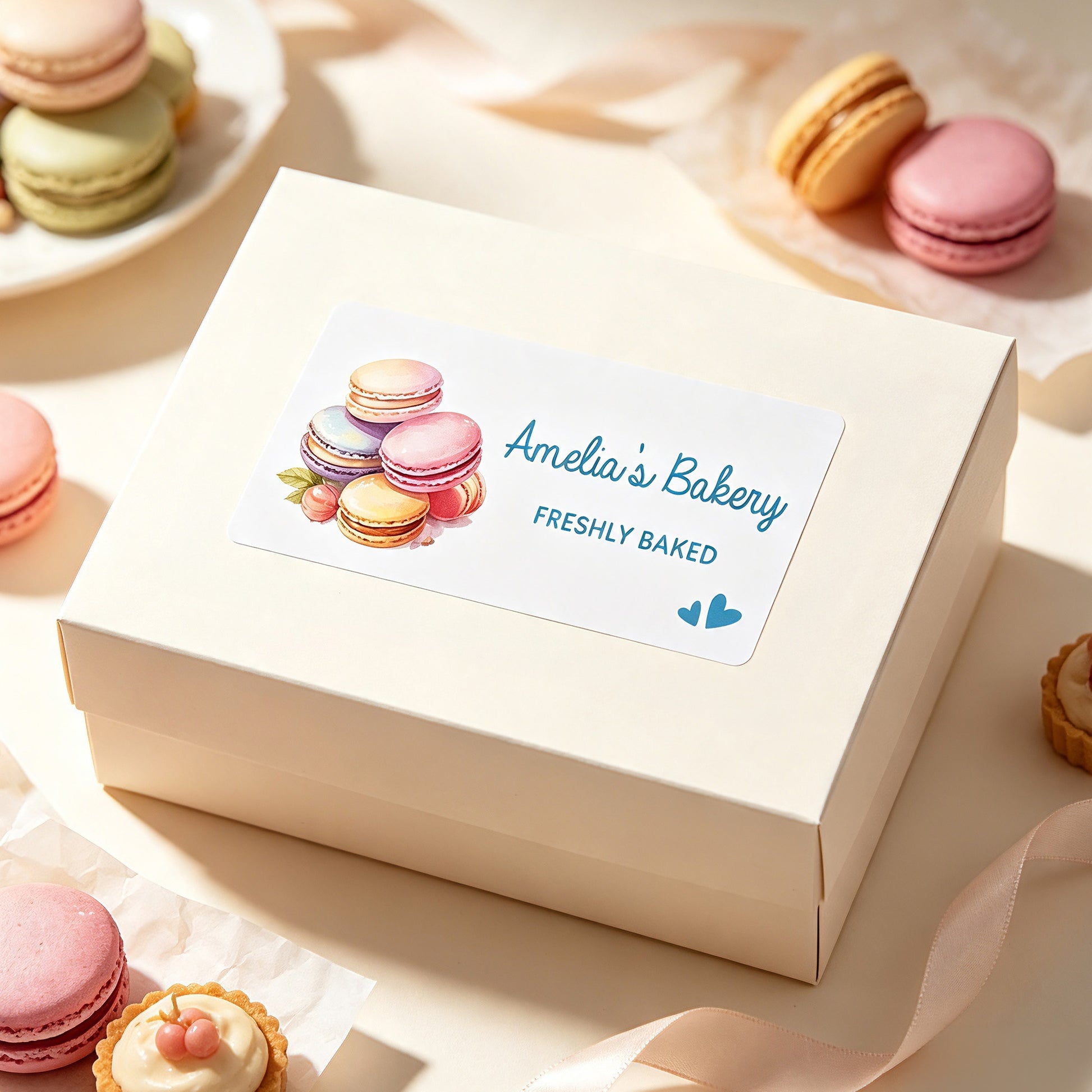 Personalized Creative Baking Element Waterproof Stickers with Text Baking Birthday Gift for Baker Baking Enthusiast