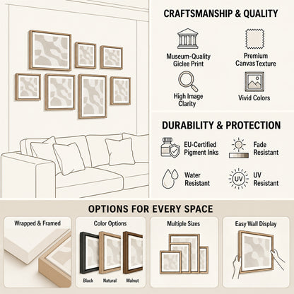 Personalized Modern Painting Texture Style Pet Photo Canvas Prints with Name Warm Minimalist Home Decor Ship from USA Birthday Gift for Pet Lovers
