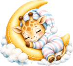 Personalized Cute Cartoon Animal Acrylic LED Night Light with Name and Wooden Base Bedside Decor Birthday Gift for Kids New Parents - CALLIE