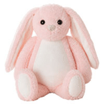 Personalized Cute Cartoon Bunny Bear Plush Toy with Heart Photo Daily Use Birthday Gift for Couple Kids - CALLIE
