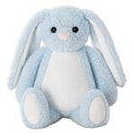 Personalized Cute Cartoon Bunny Bear Plush Toy with Heart Photo Daily Use Birthday Gift for Couple Kids - CALLIE