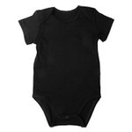Personalized 100% Cotton Embroidered Protected By Pet Baby Bodysuit with Text and Paw Print Baby Shower Birthday Gift for Newborn Baby - CALLIE