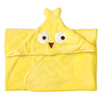 Personalized Cute Moose Animal Hooded Embroidered Soft Throw Blanket with with Name Daily Use Birthday Baby Shower Gift for New Moms Babies - CALLIE