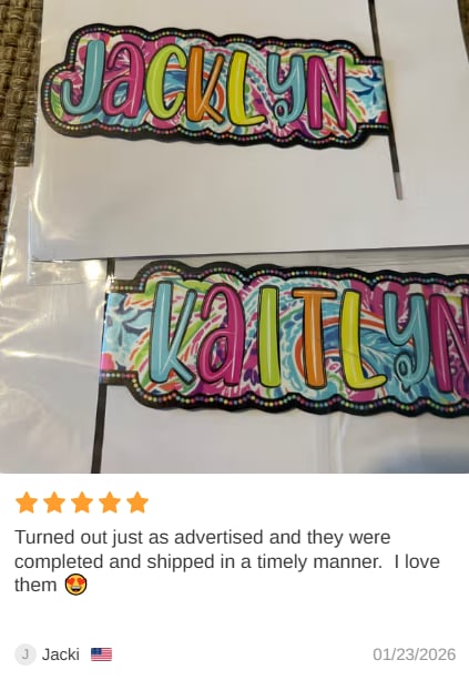 Where Every Chapter Knows Your Name - Personalized Bright Paisley Floral Doodle Magnetic Bookmark Clips Reading Birthday Gift - CALLIE