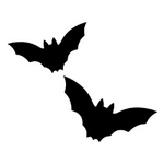 Personalized Ghost Bat Wooden DIY Footprint Art Sign with Name and Year Baby's First Halloween Gift for Baby New Parent - CALLIE