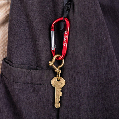 Personalized Multi-functional Engraved Name Keychain Clip Daily Use Outdoor Accessories Gift for Friend Family