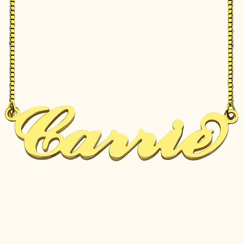 Personalized Name Sterling Silver Necklace