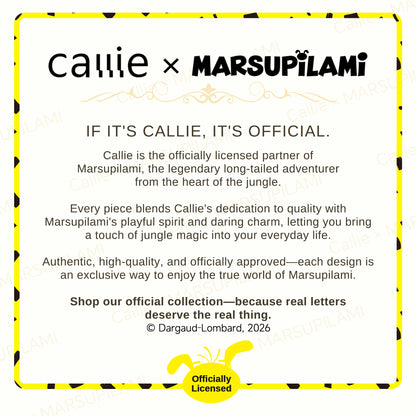 Personalized Leopard Marsupilami First Father's Day 100% Cotton T-shirt Baby Bodysuit with Name Father's Day Gift for Father | Callie × Marsupilami®